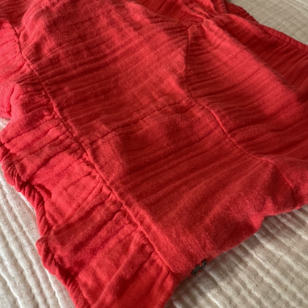 Roxy Linen Babydoll Tank - Picture 3 of 4